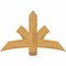 Ekena Millwork Davenport Rough Sawn Timber Gable Bracket, Western Red Cedar, 48"W x 30"H x 2"D x 6"F, 15/12 Pitch GBW048X30X0206DAV00RWR - alternate 1